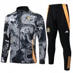 Real Madrid Dragon Trainingsanzüge 2024-25 Schwarze